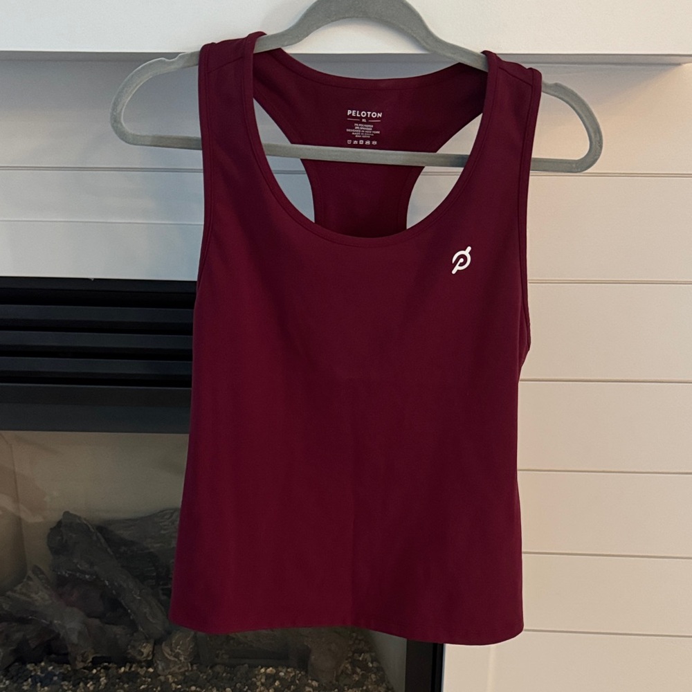 Peloton Women's Burgundy Tank Top
